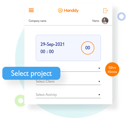 Employee activity tracker on mobile