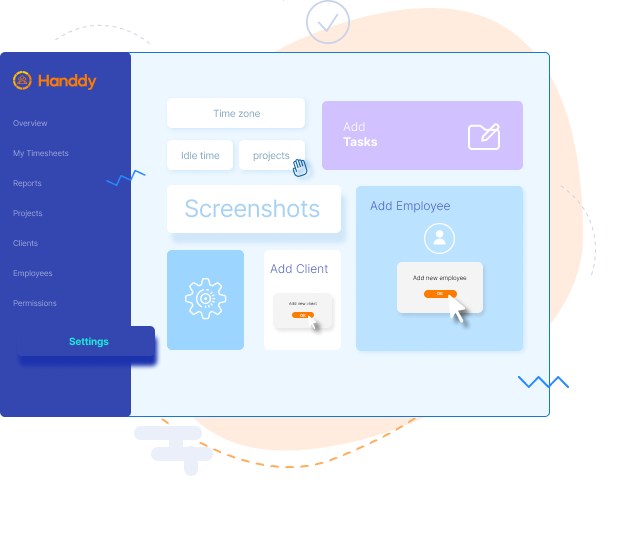 Set up the admin panel